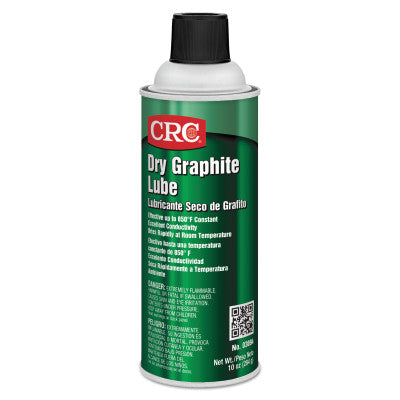 Dry Graphite Lube, 10 oz, Aerosol Can, Black