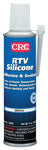 RTV Silicone Adhesive/Sealants, 8 oz Pressurized Tube, White