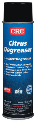 Citrus Degreaser, 20 oz Aerosol Can