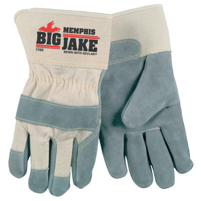 Big Jake Gloves, XX-Large, Gray/White