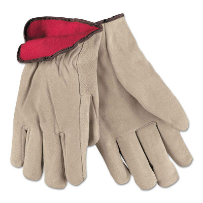 Insulated Drivers Gloves, Premium Grade Cowhide, X-Large, Jersey Lining