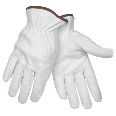 Premium Grain Leather Driving Gloves, Goatskin, X-Large, Unlined, Keystone Thumb