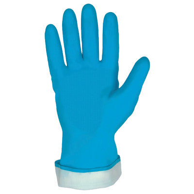 Unsupported Latex Gloves, 8 - 8 1/2, Latex, Blue