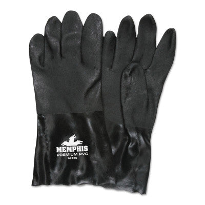 DOUBLE-DIPPED PVC BLACKGLOVES ROUGH FINIS