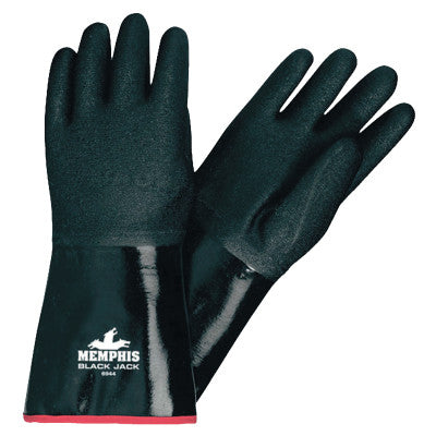 Black Jack Multi-Dipped Neoprene Gloves, Black, Large