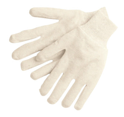 Cotton Jersey Gloves, Large