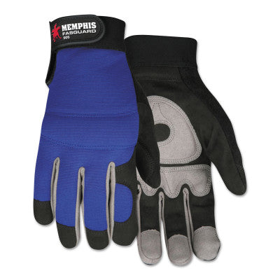 Fasguard Multi-Task Gloves, Blue/Black/Gray, Small