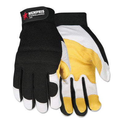 Fasguard Multi-Task Gloves, Black/Beige/White, Medium