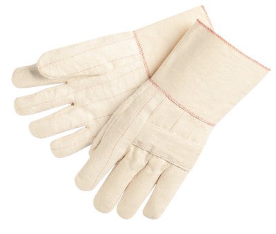 Double Palm and Hot Mill Gloves, Cotton/Burlap