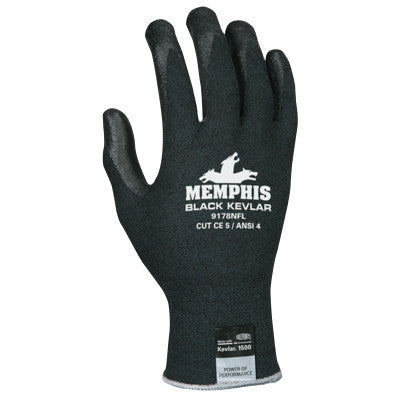 9178NF Cut Protection Gloves, Large, Black