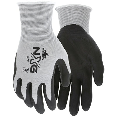 GRAY SHELL  BLACK FOAM NITRILE  13 GAUGE