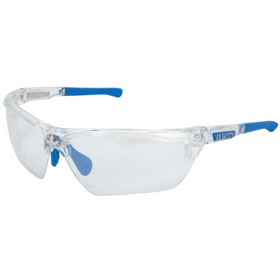 Dominator DM3 Safety Glasses, Lens, BossMan Mirror/Duramass HC, Clear Frame