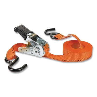 15' X 1" RATCHET TIE-DOWN  ORANGE  500 LBS