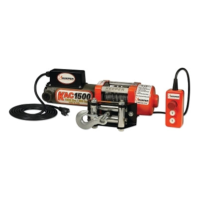 KAC1500 110/120V AC ELECWINCH  1500LB SNG LINE