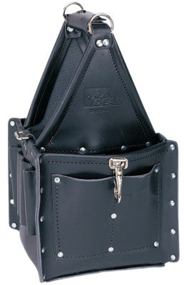 Tuff-Tote Ultimate Tool Carriers, 7 Compartments, Black, Leather