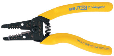 Reflex Premium T-Strippers, 10-18 AWG, Yellow