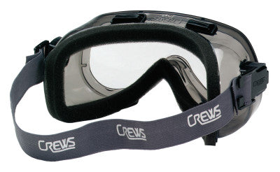 Verdict Goggles, Clear/Gray, Scratch Resistant, Foam Lining, Elastic Strap