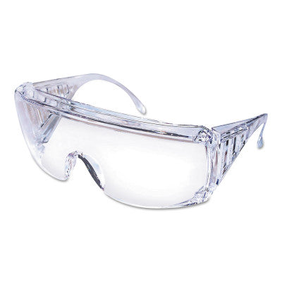 Yukon 9810 Protective Eyewear, Clear Coated Polycarbonate Lenses, Clear Frame