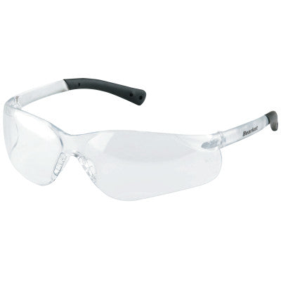 BearKat 3 Protective Eyewear, Clear Lens, Duramass Anti-Fog, Black/Clear Frame