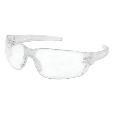 HellKat 2 Safety Glasses, Clear Lens, Polycarbonate, Anti-Fog, Clear Frame