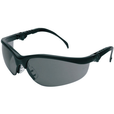 Klondike Plus Protective Eyewear, Gray Lens, Duramass Anti-Fog, Black Frame