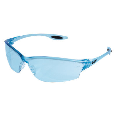 Law 2 Temple Inserts, Light Blue Lens, Polycarbonate, Duramass Hard Coat