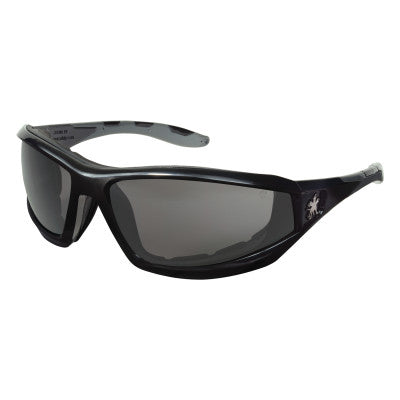 Reaper Safety Glasses, Gray Lens, Duramass Anti-Fog, Black Frame