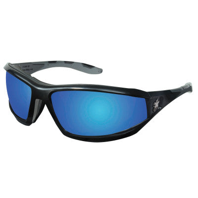 Reaper Protective Eyewear, Blue Diamond Mirror Lens, Duramass HC