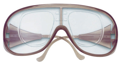 RX 1000 Protective Eyewear, Clear Lens, Polycarbonate, Smoke Frame, Plastic