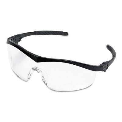 Storm Protective Eyewear, Clear Lens, Duramass Anti-Fog, Black Frame, Nylon