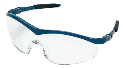 Storm Protective Eyewear, Clear Lens, Duramass Hard Coat, Navy Frame, Nylon