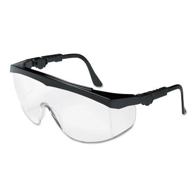 Tomahawk Protective Eyewear, Clear Lens, Polycarbonate, Anti-Fog, Black Frame