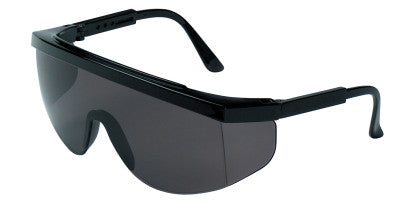 Tomahawk Protective Eyewear, Gray Lens, Duramass Hard Coat, Black Frame, Nylon