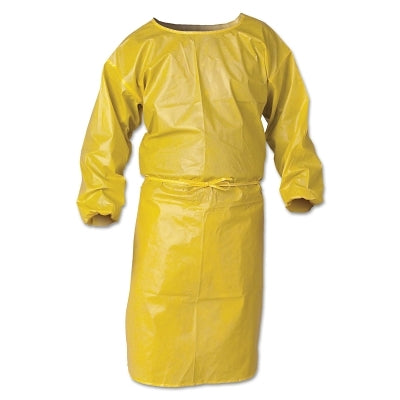 KLEENGUARD A70 SMOCK 44"YEL CHEM PRO
