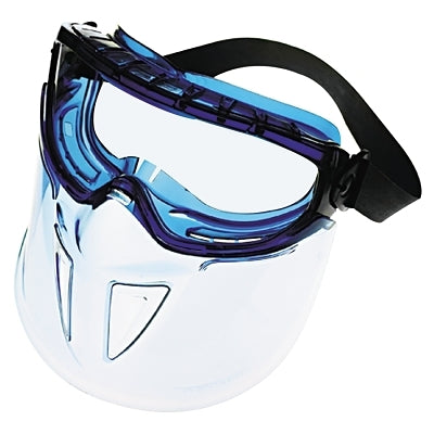 FULL FACE FACESHIELD BLUE FRAME ANTI FOG CLEAR L