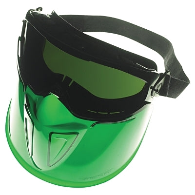 FULLFACE BLACK FRAME FACESHIELD ANTI FOG 5.0 LEN