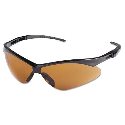 NEMESIS BLK FRM SAFETY GLASSES COPPER BLU SHIELD