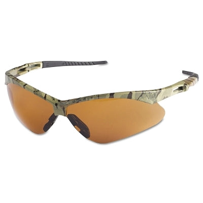 NEMESIS CAMO SAFETY GLASSES BRONZE LENS CORDED