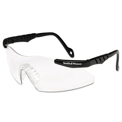 S&W MAGNUM 3G SAFETY GLASSES BLK FRAME FF/CLEAR