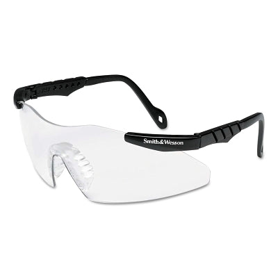 S&W MAGNUM 3G SAFETY GLASSES BLK FRAME CLEAR LEN