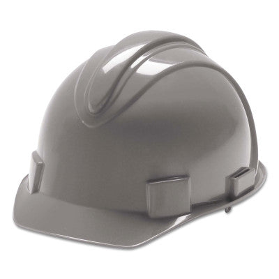 CHARGER Hard Hats, 4 Point Ratchet, Gray