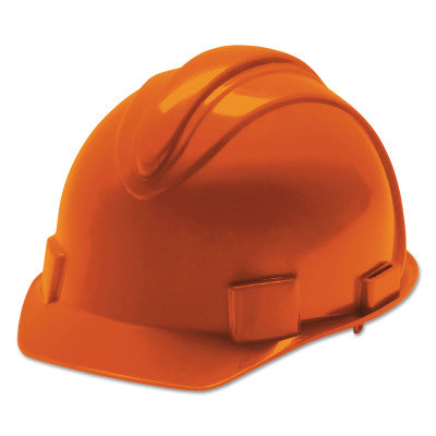 CHARGER Hard Hats, 4 Point Ratchet, Orange