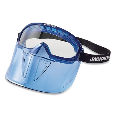 GPL500 BLU GOGGLE W/BLUFLIP UP CHGRD  CLR A-F