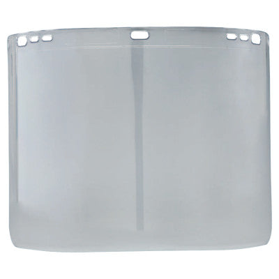 F20 Polycarbonate Face Shields, Unbound, Clear, 15 1/2 in x 8 in