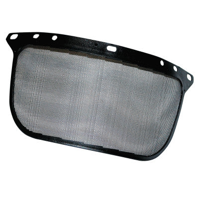 F60 Wire Face Shields, Mesh Steel, 15 1/2 in x 6 1/2 in x 0.020 in