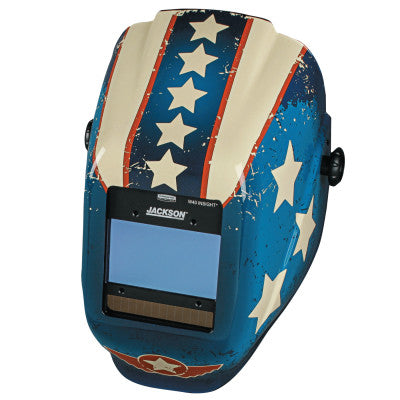 WH40 Insight Halo X Variable Welding Helmet, GN; 9-13, Stars & Scars (RD WH BL)