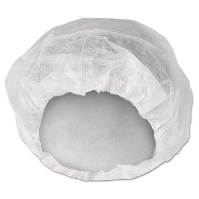 (PACK/100) BOUFFANT CAPSWHITE