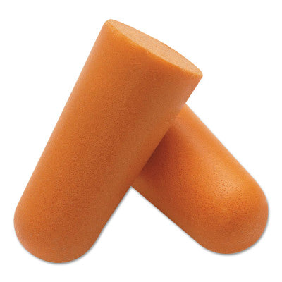 H10 Disposable Earplugs, Soft Foam, Orange, Uncorded