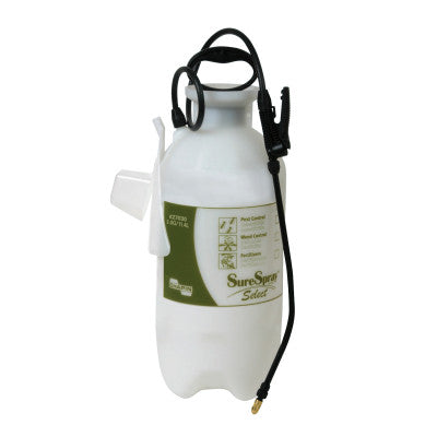 SureSpray Poly Sprayer, 3 gal, 14 in Extension, Adjustable Brass Nozzle