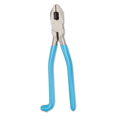 Linemens Pliers, 8.75 in Length, 0.66 in Cut, Plastic-Dipped Handle